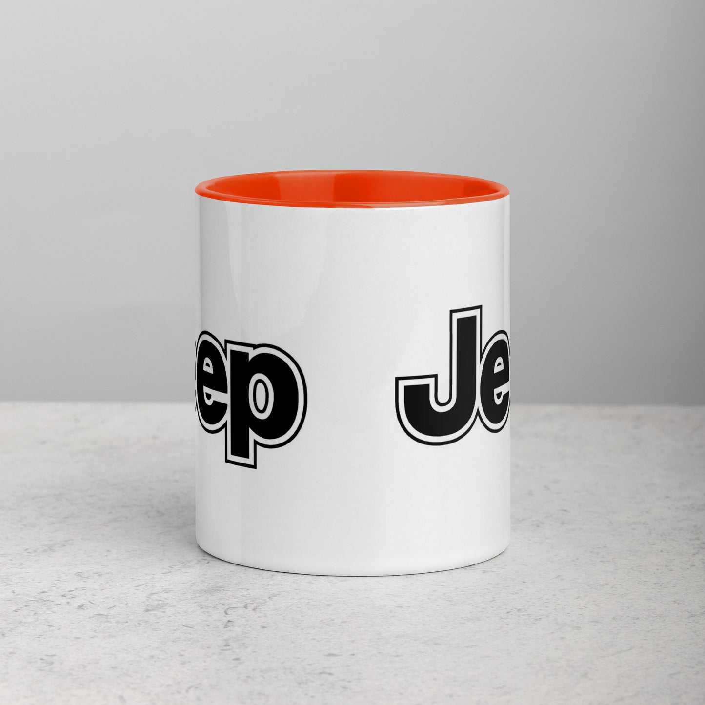 Mug Jeep avec Intérieur Coloré