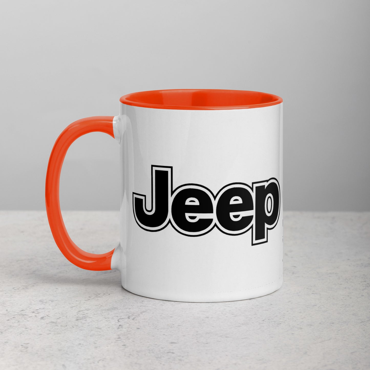 Mug Jeep avec Intérieur Coloré