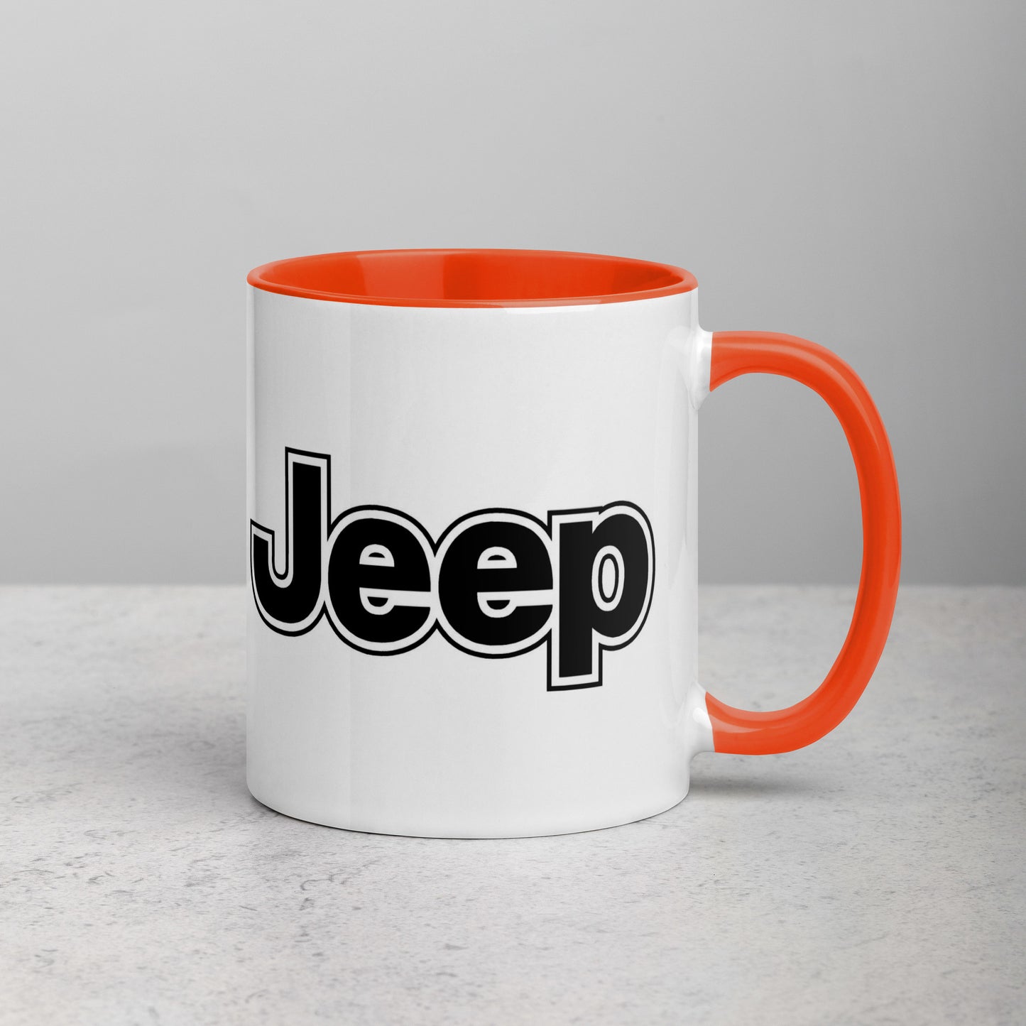 Mug Jeep avec Intérieur Coloré