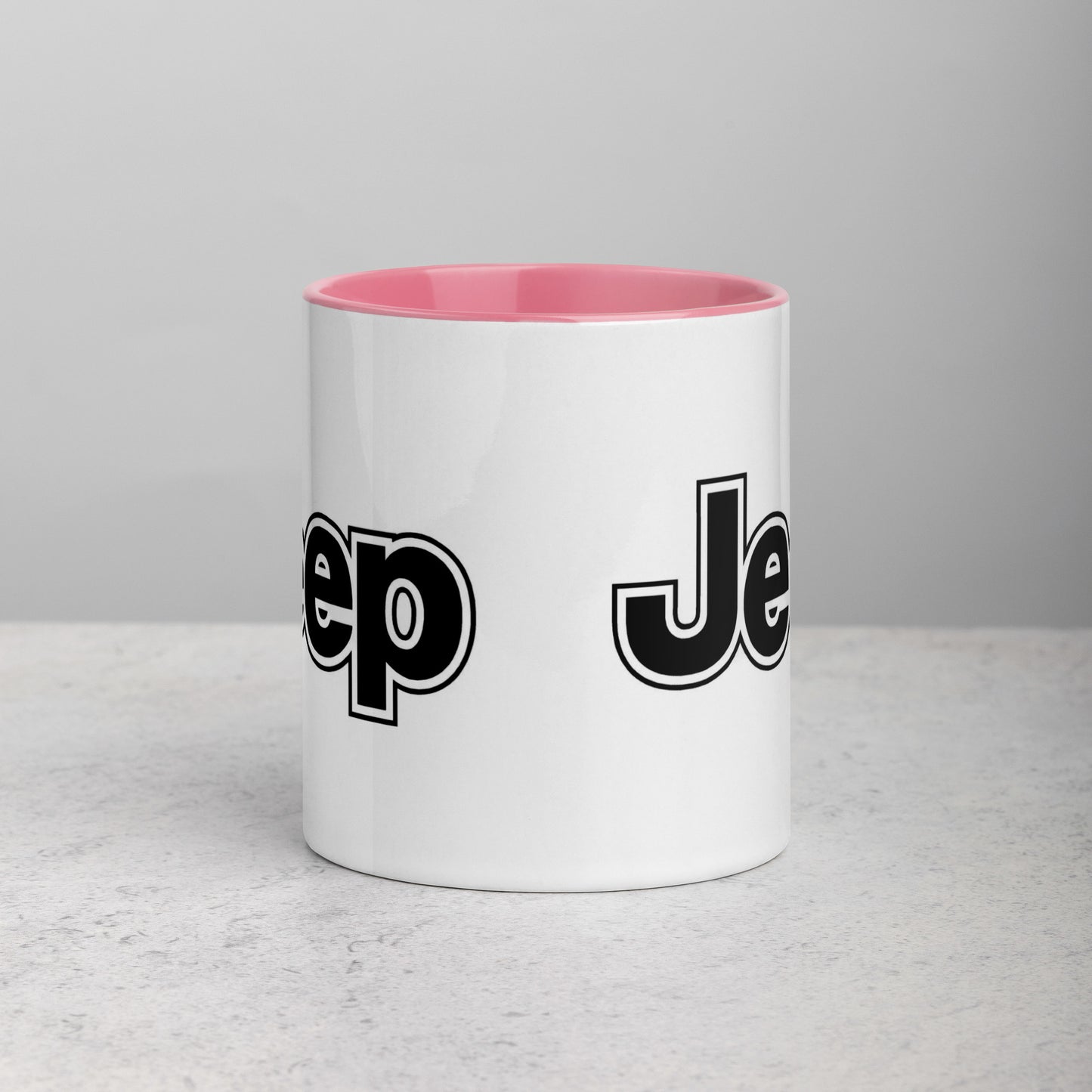 Mug Jeep avec Intérieur Coloré