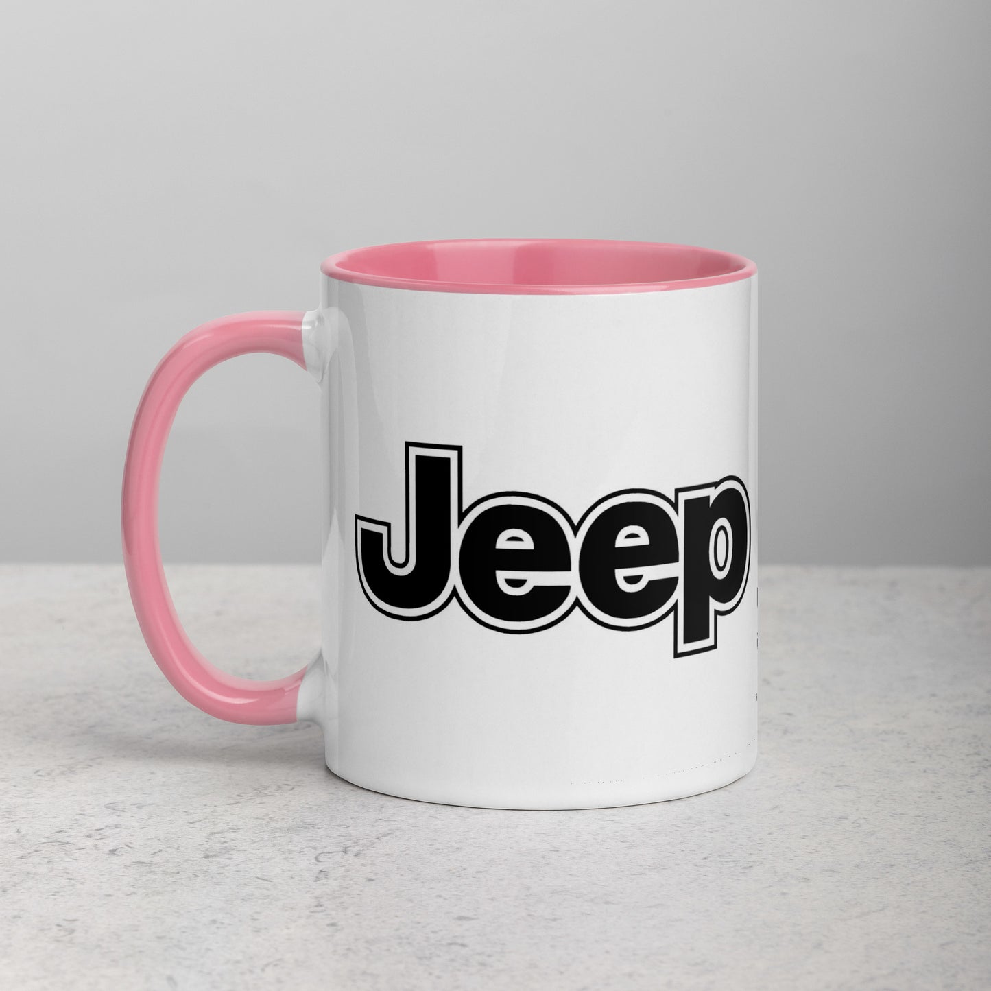 Mug Jeep avec Intérieur Coloré