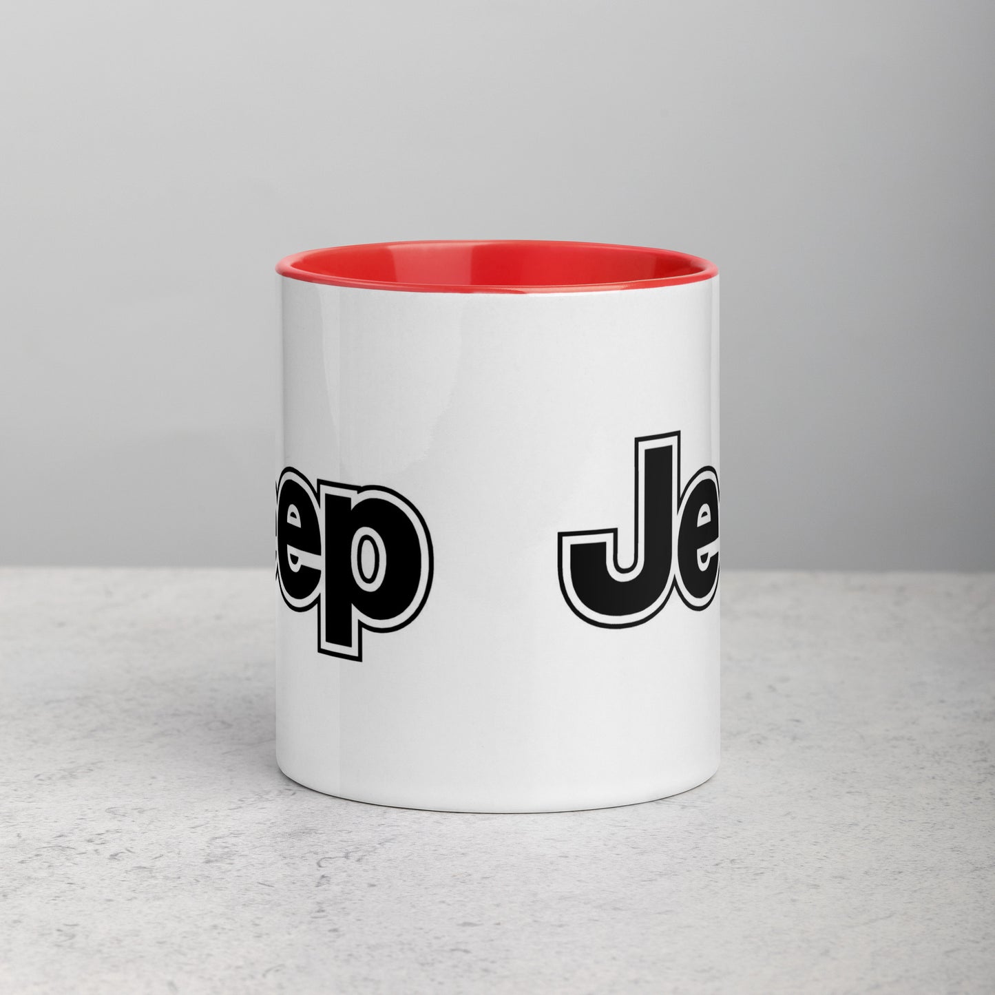 Mug Jeep avec Intérieur Coloré