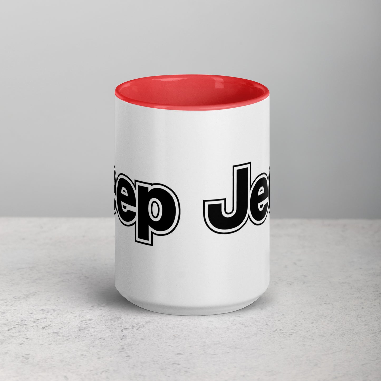 Mug Jeep avec Intérieur Coloré