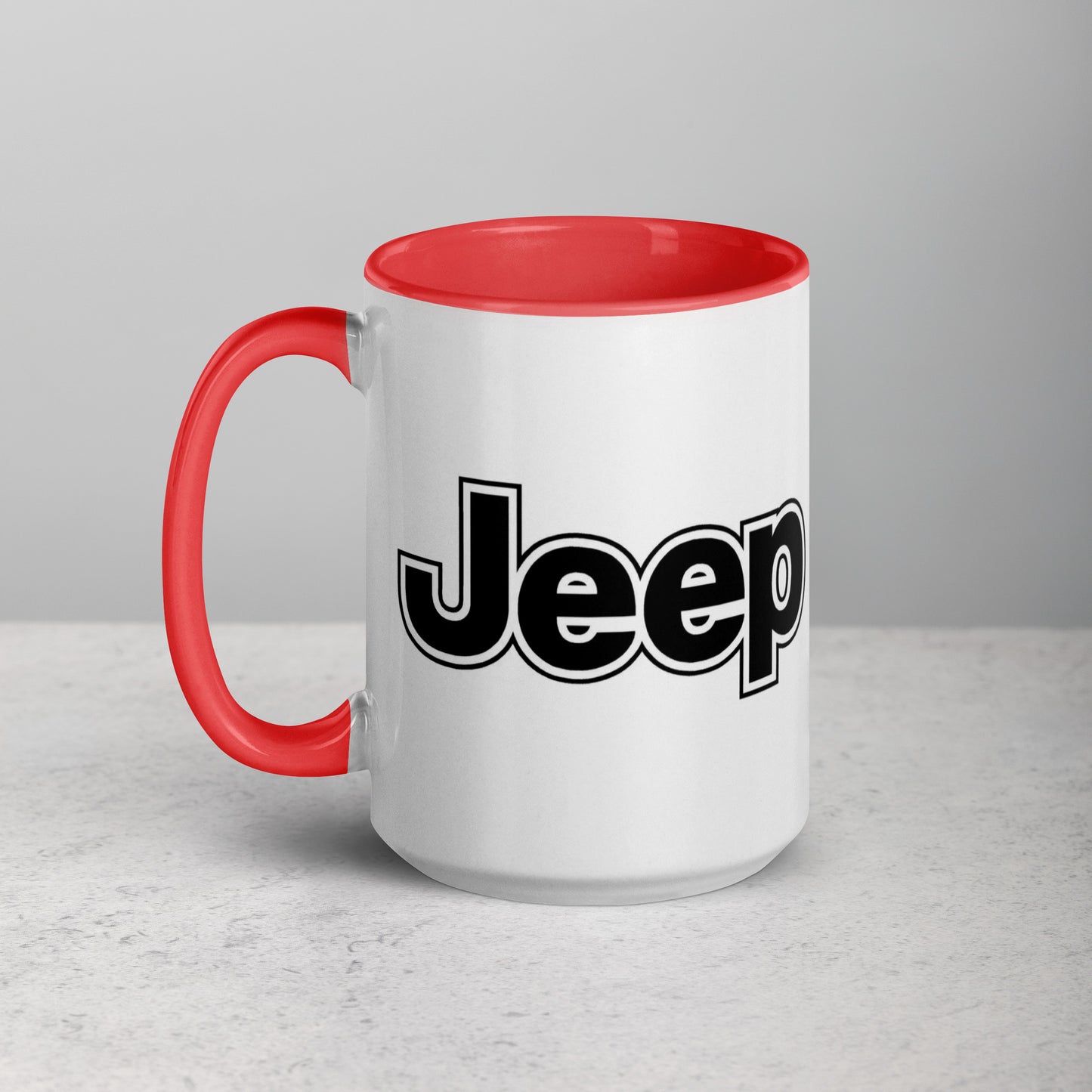 Mug Jeep avec Intérieur Coloré