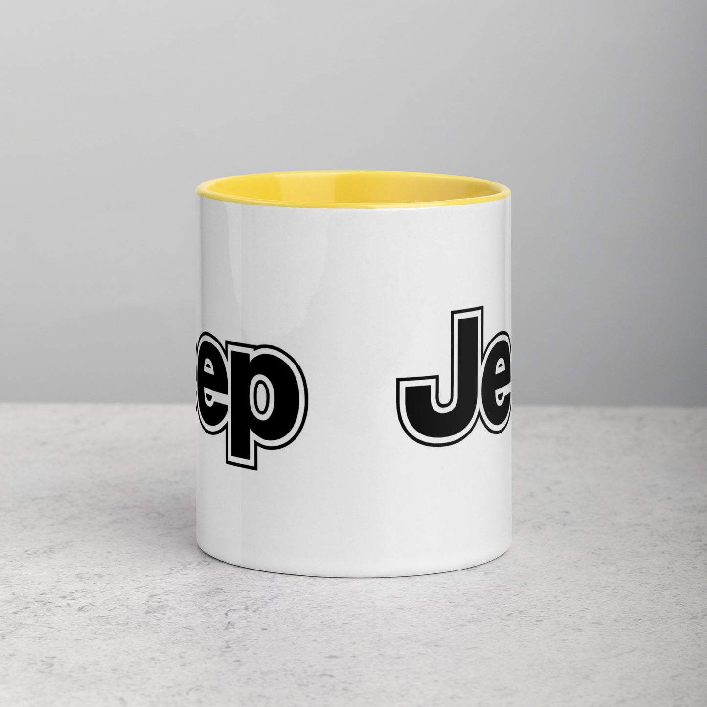 Mug Jeep avec Intérieur Coloré