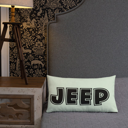 Coussin The Jeep of my life "Haut de Gamme"