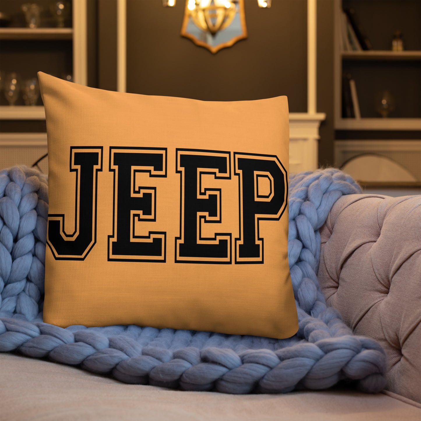 Coussin Jeep "Haut de Gamme"