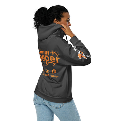 Sweat à capuche zippé unisexe Jeeper Store