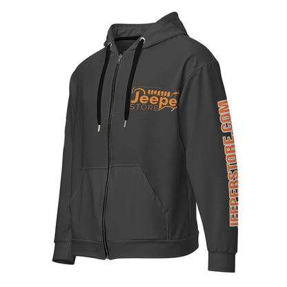 Sweat à capuche zippé unisexe Jeeper Store