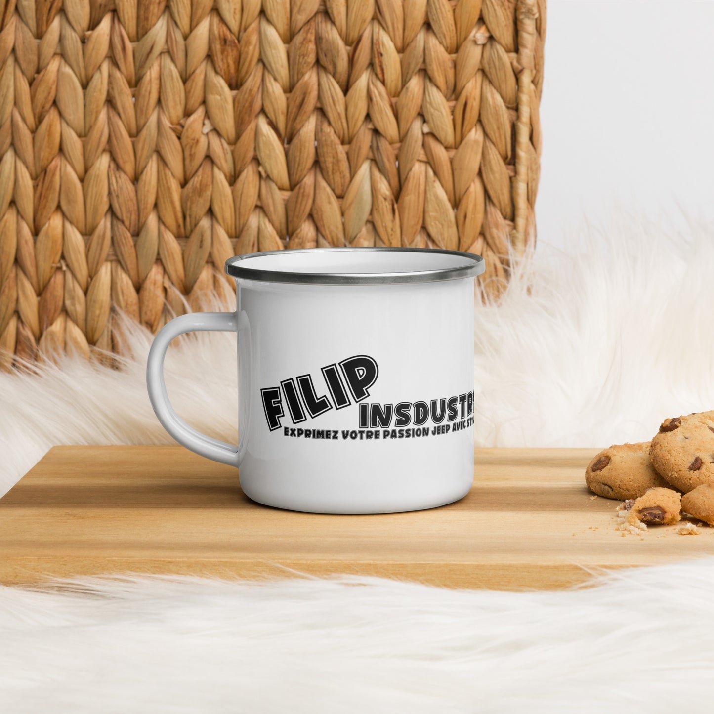 Mug émaillé "Filip industry"