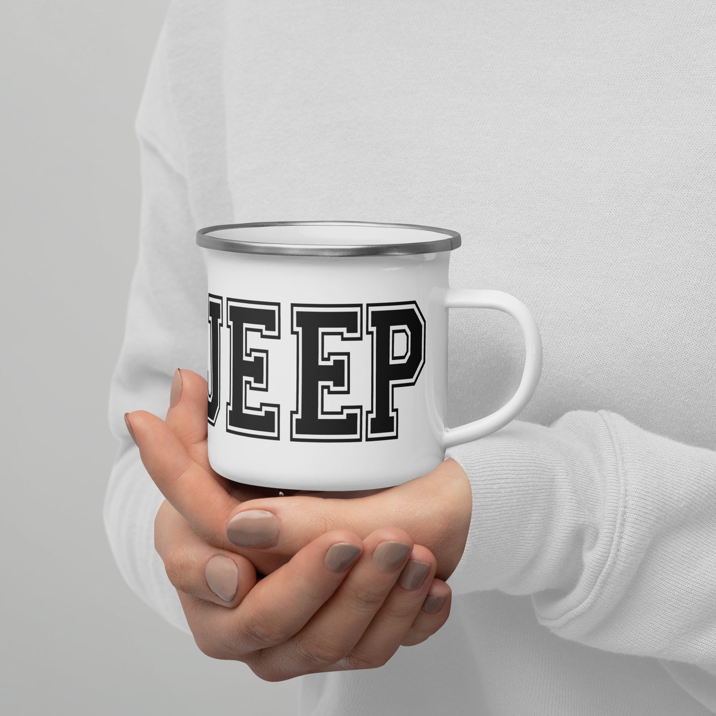 Mug Jeep émaillé