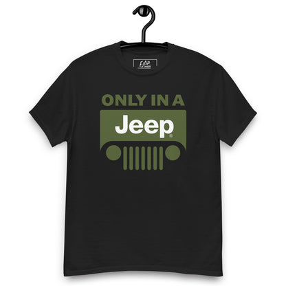 T-shirt avec logo Jeep vert pour homme