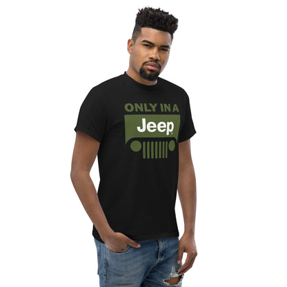 T-shirt avec logo Jeep vert pour homme