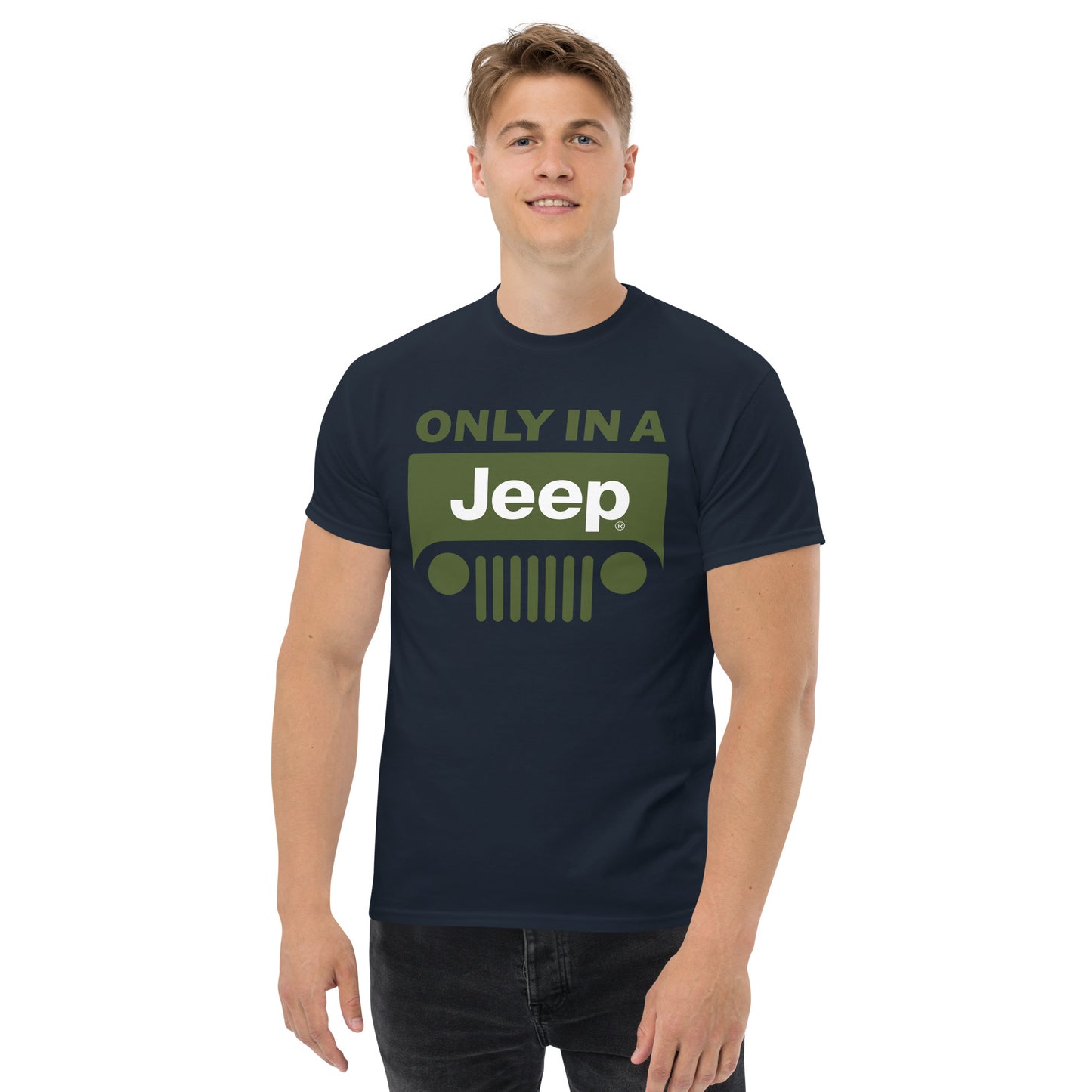 T-shirt avec logo Jeep vert pour homme