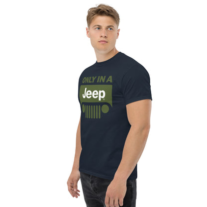 T-shirt avec logo Jeep vert pour homme