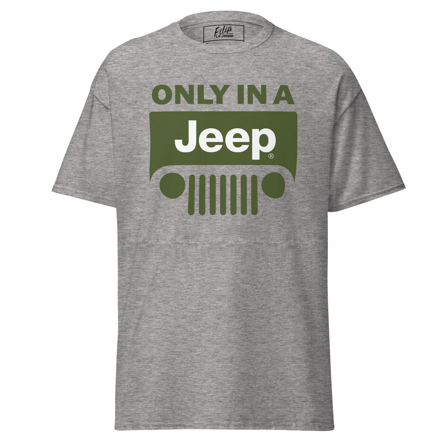 T-shirt avec logo Jeep vert pour homme