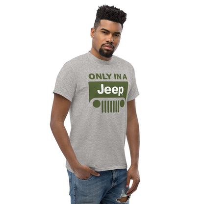 T-shirt avec logo Jeep vert pour homme