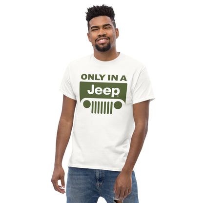 T-shirt avec logo Jeep vert pour homme