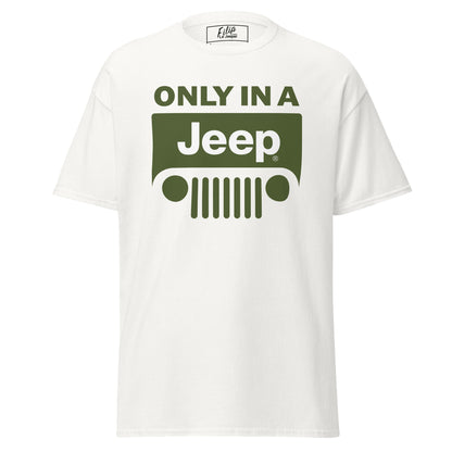 T-shirt avec logo Jeep vert pour homme