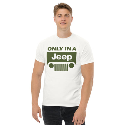 T-shirt avec logo Jeep vert pour homme