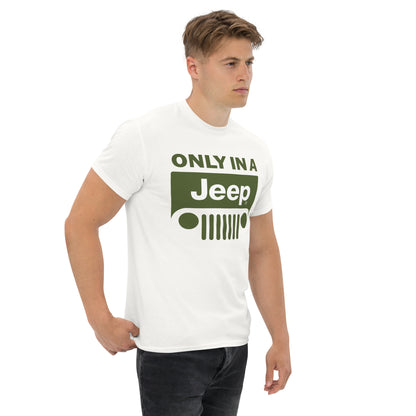 T-shirt avec logo Jeep vert pour homme