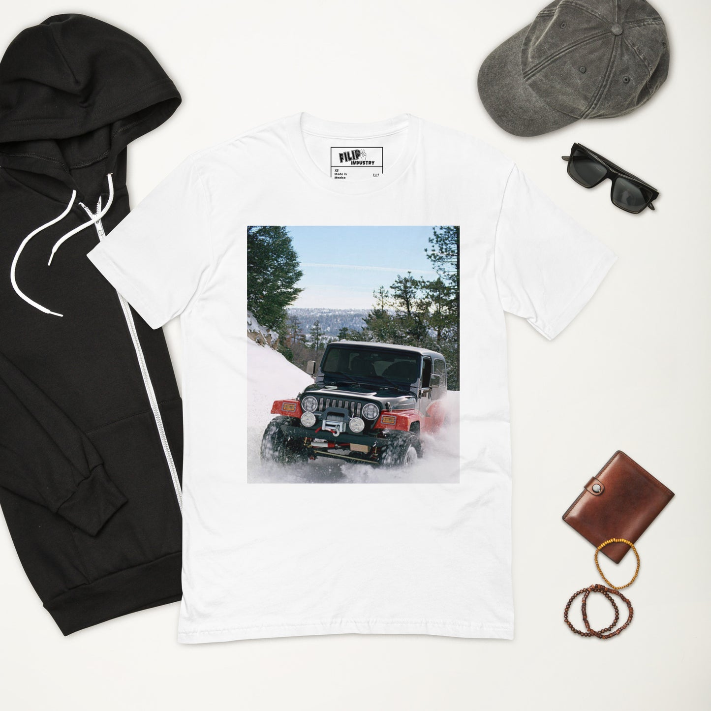 T-shirt Jeep Wrangler à Manches Courtes