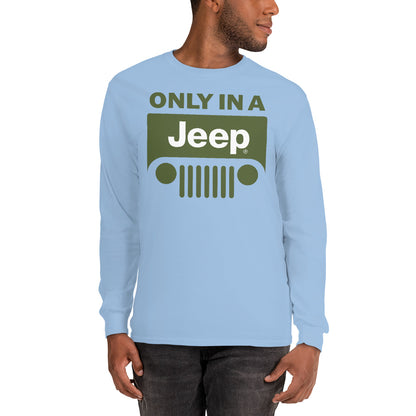 T-shirt Jeep avec logo avec manches longues pour homme