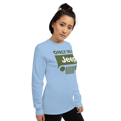 T-shirt Jeep avec logo avec manches longues pour homme