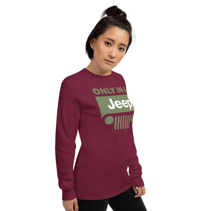 T-shirt Jeep avec logo avec manches longues pour homme