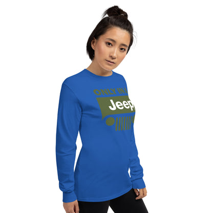 T-shirt Jeep avec logo avec manches longues pour homme