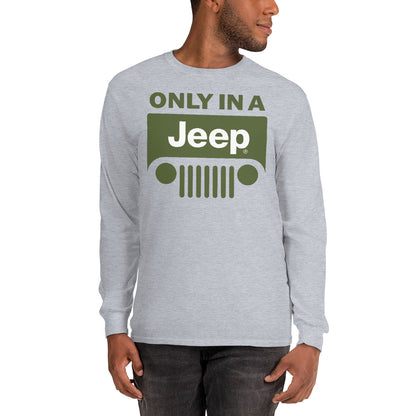 T-shirt Jeep avec logo avec manches longues pour homme