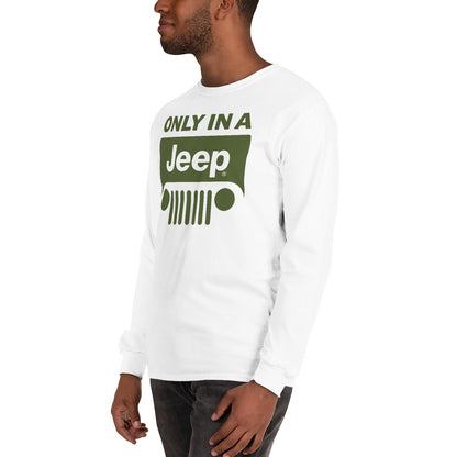 T-shirt Jeep avec logo avec manches longues pour homme