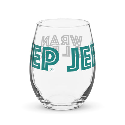 Verre à vin sans pied Jeep Wrangler