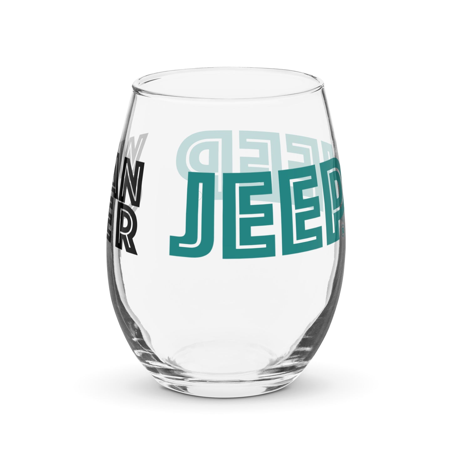 Verre à vin sans pied Jeep Wrangler