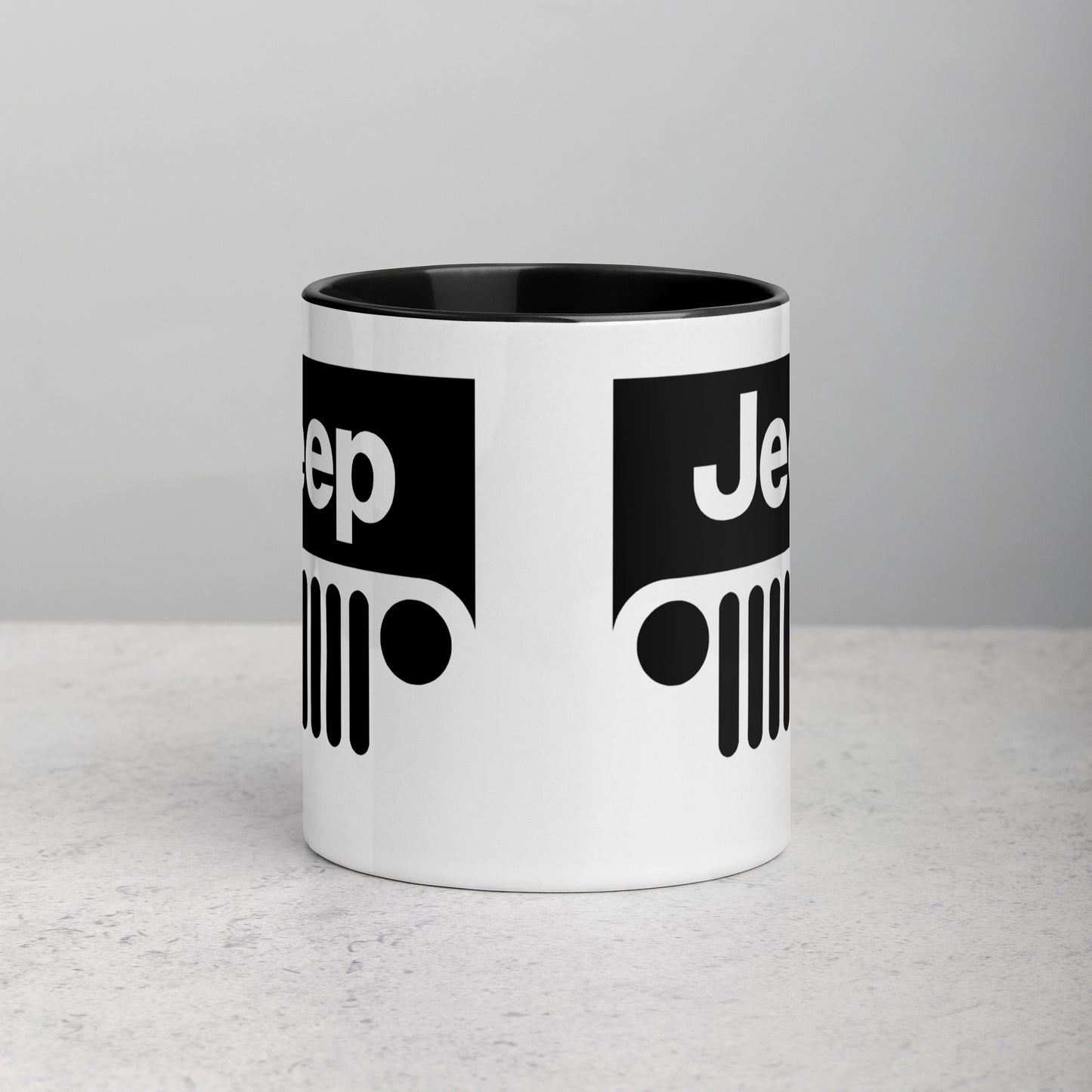 Mug Jeep avec calandre et Intérieur Coloré