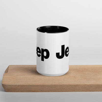 Mug Jeep avec Intérieur Coloré