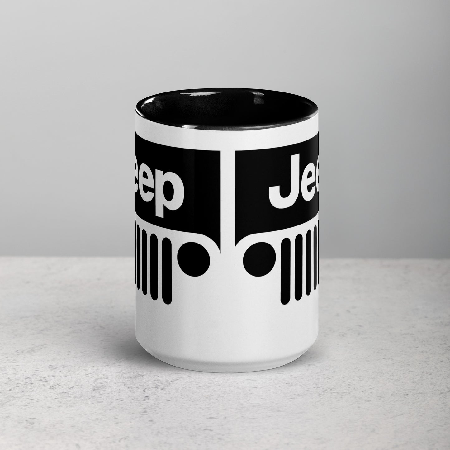 Mug Jeep avec calandre et Intérieur Coloré