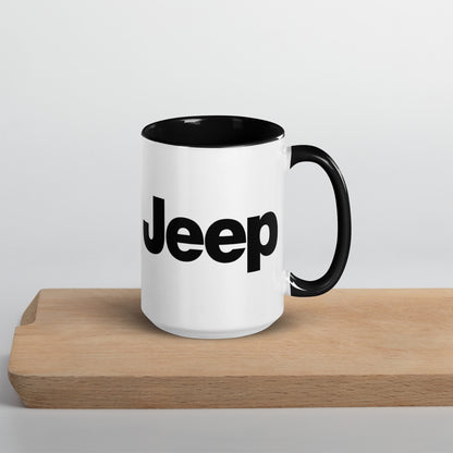 Mug Jeep avec Intérieur Coloré