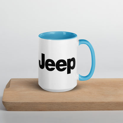 Mug Jeep avec Intérieur Coloré