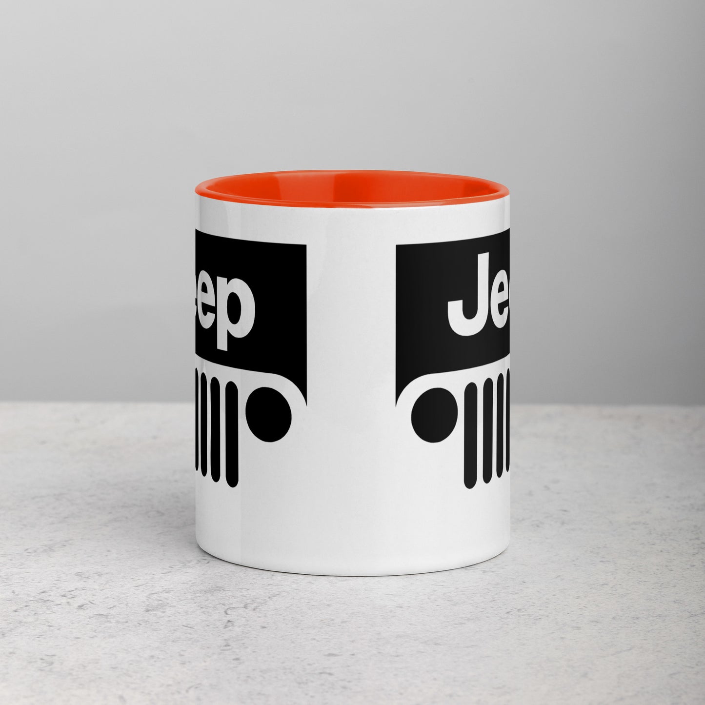 Mug Jeep avec calandre et Intérieur Coloré