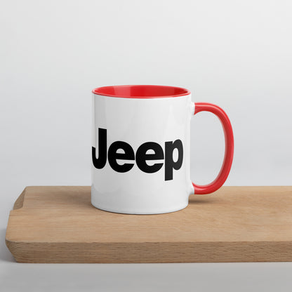 Mug Jeep avec Intérieur Coloré