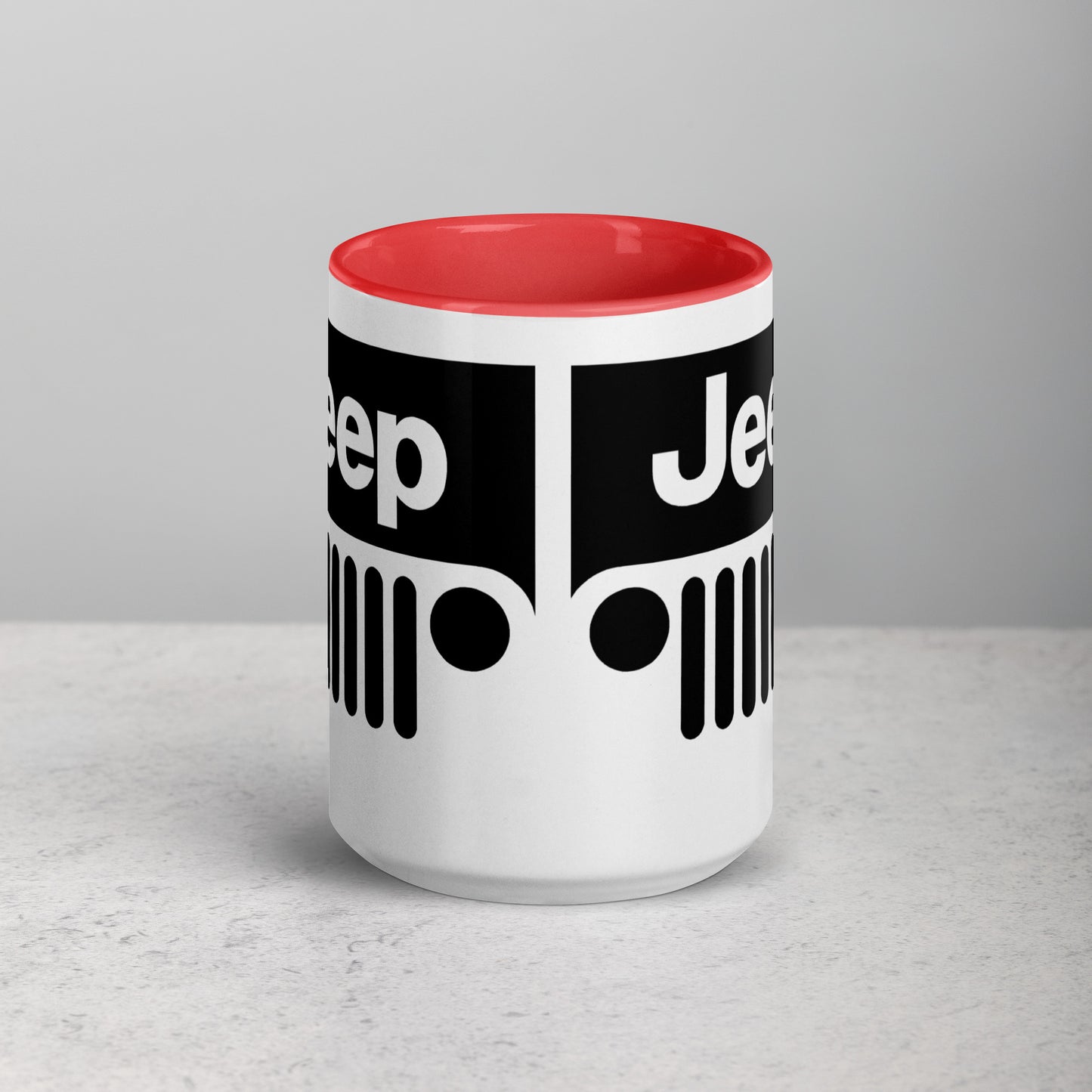 Mug Jeep avec calandre et Intérieur Coloré