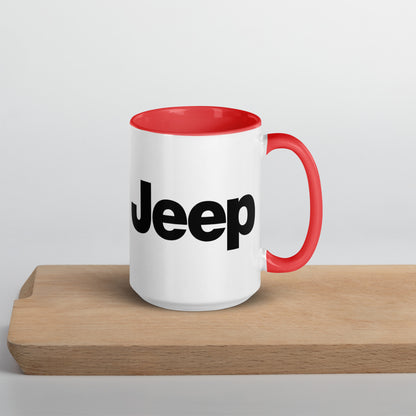 Mug Jeep avec Intérieur Coloré