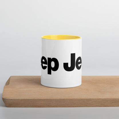 Mug Jeep avec Intérieur Coloré