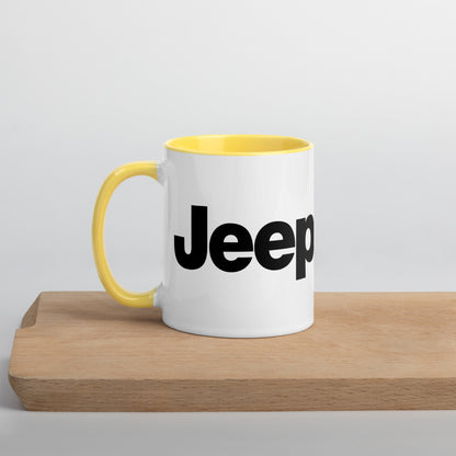 Mug Jeep avec Intérieur Coloré